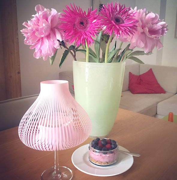 Miss Molly Lampenschirme für Weingläser rosa - Andrea Moseler