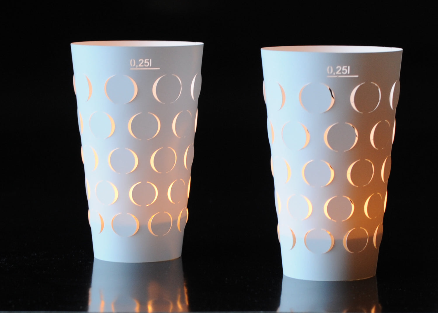 Dubbelicht 0,25L 2er Set weiß - Andrea Moseler