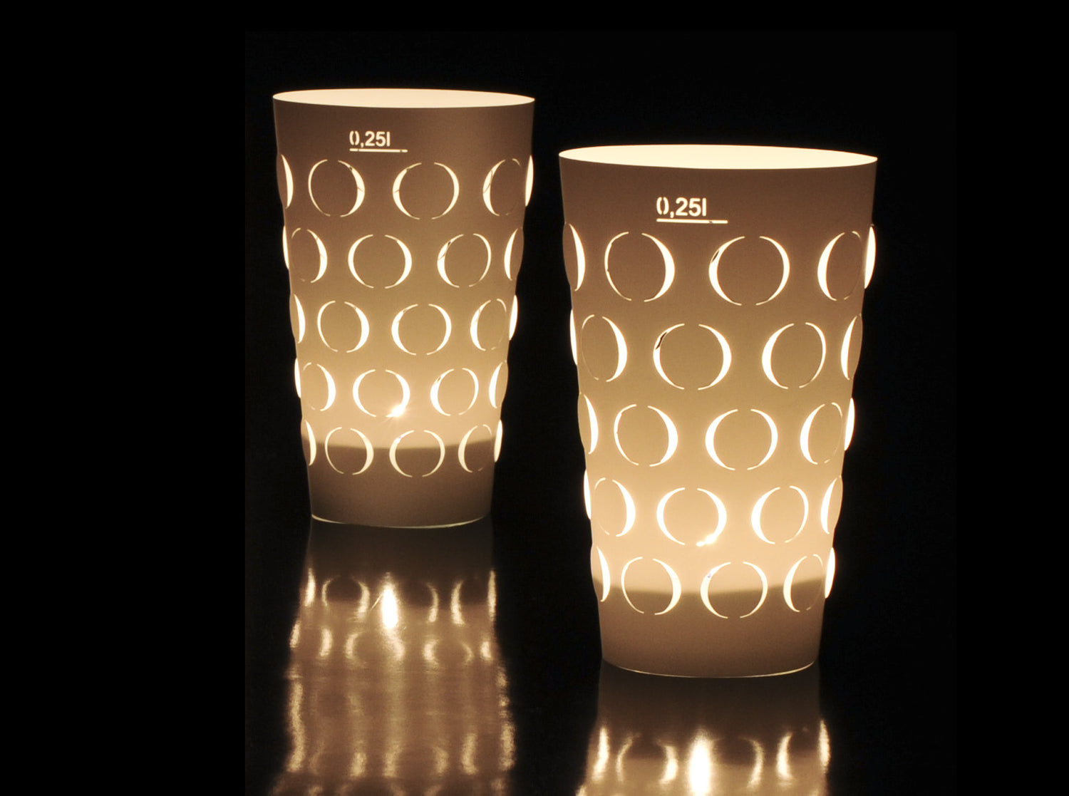 Dubbelicht 0,25L 2er Set weiß - Andrea Moseler