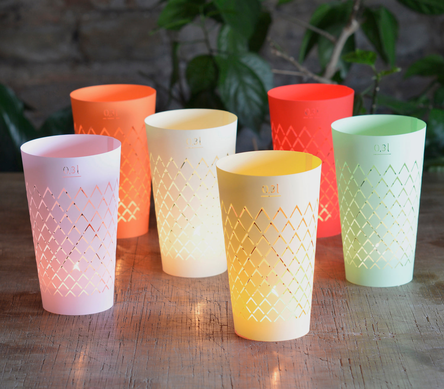 Geripptes Licht 0,3L in bundisch - Andrea Moseler