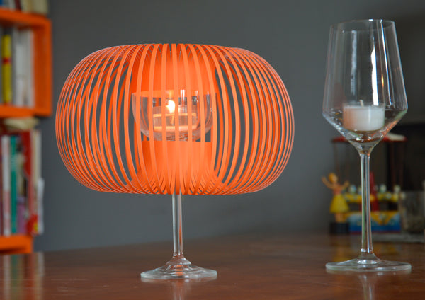 Madame O Lampenschirme für Weingläser orange - Andrea Moseler